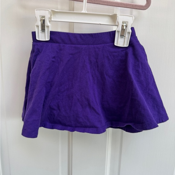 The Children’s Place 2T Girls Purple Flowy Soft Skirt Skort - Picture 1 of 4